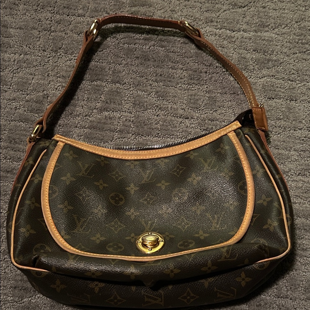 Authentic Louis Vuitton Talum Shoulder Bag